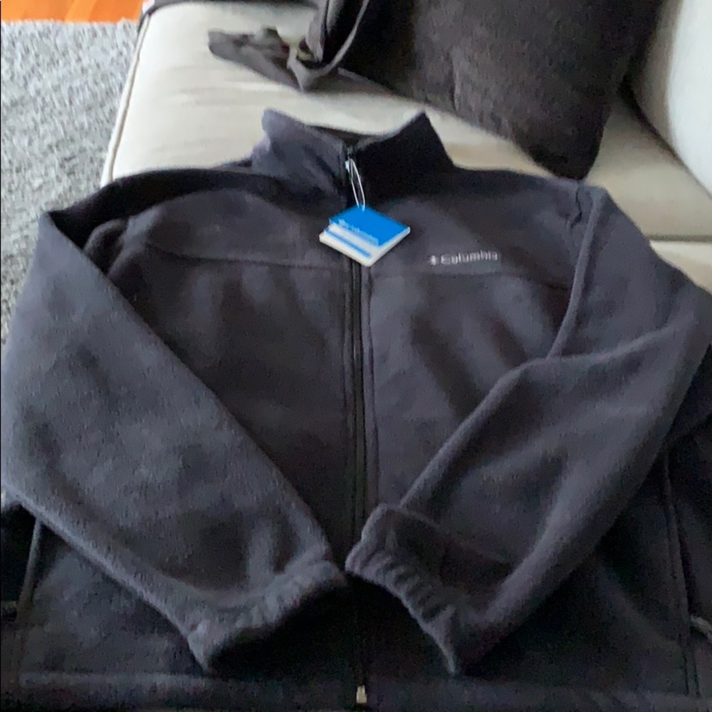 Men’s Full Zip Columbia Fleece